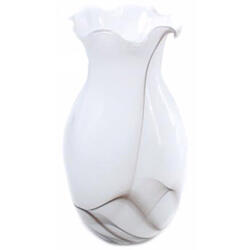 Vaza Onde Bianco, 27 cm