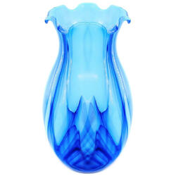 Vaza Onde Azzurro, 27 cm